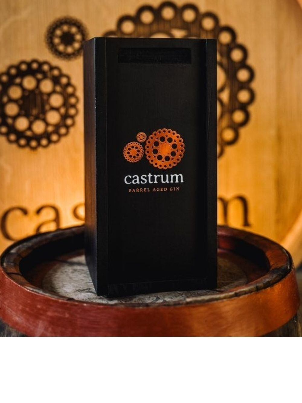 Castrum Holzbox für Barrel Aged Gin 