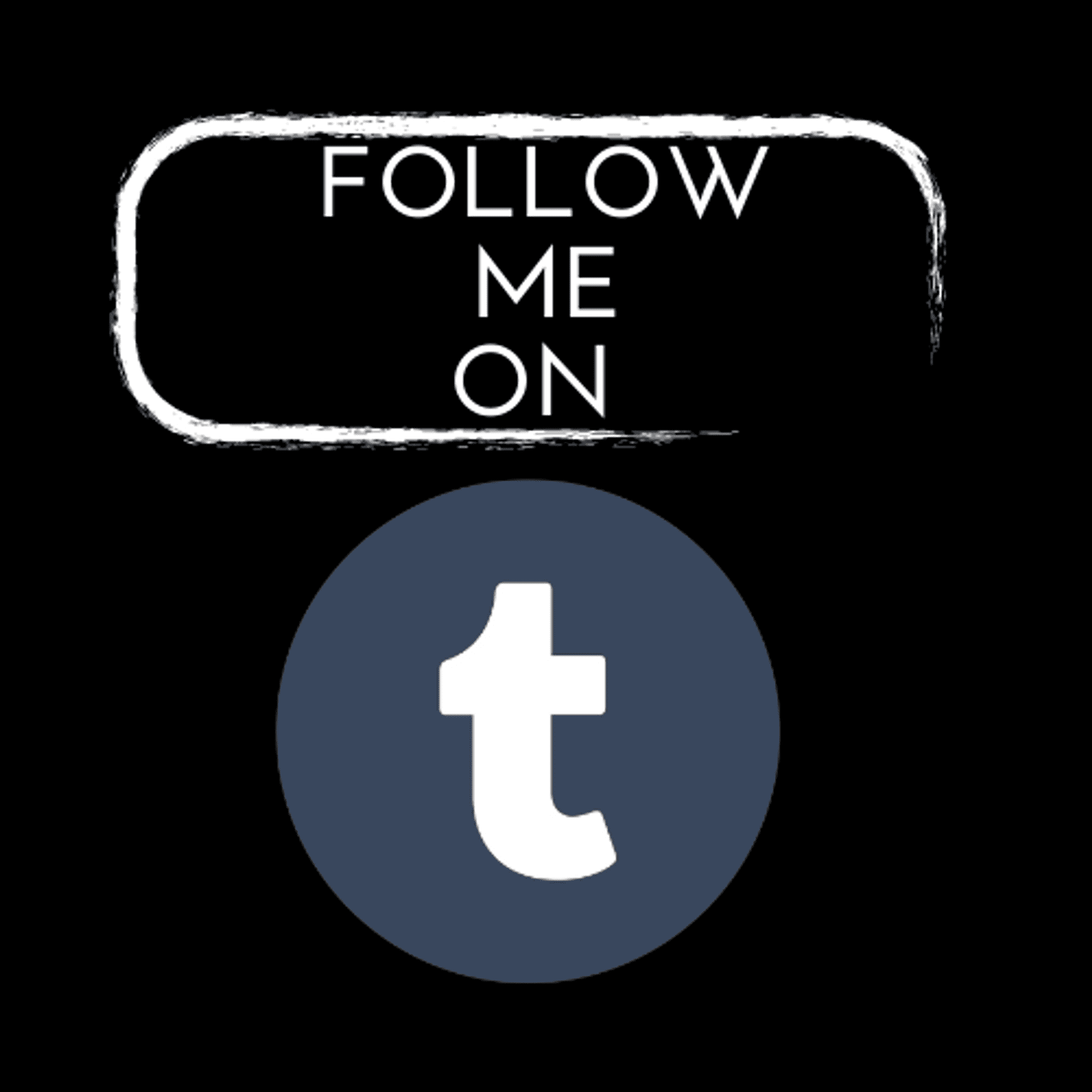 follow me on tumblr