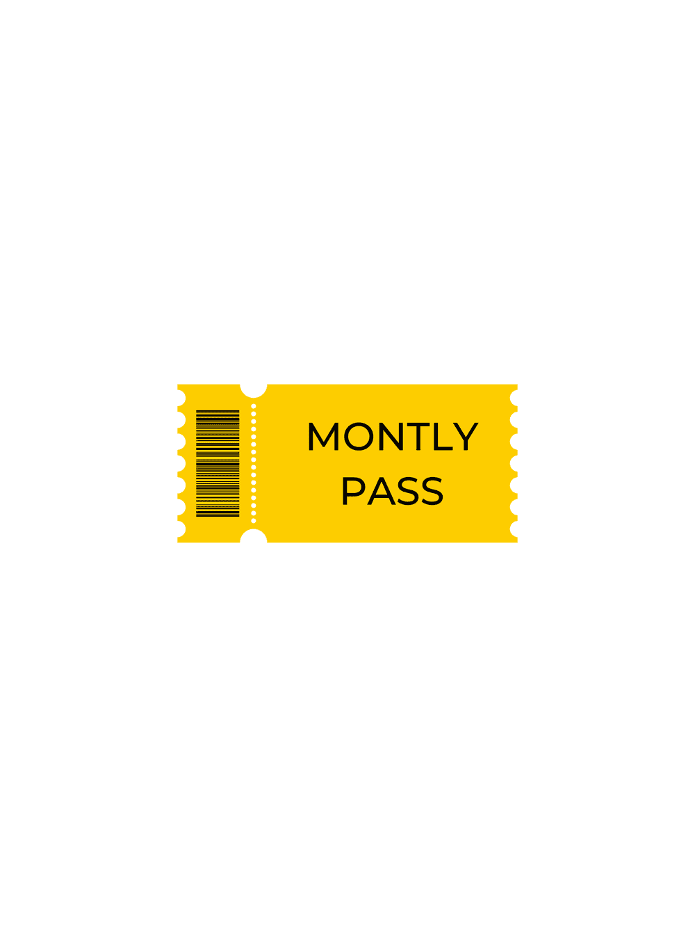 Monthly pass