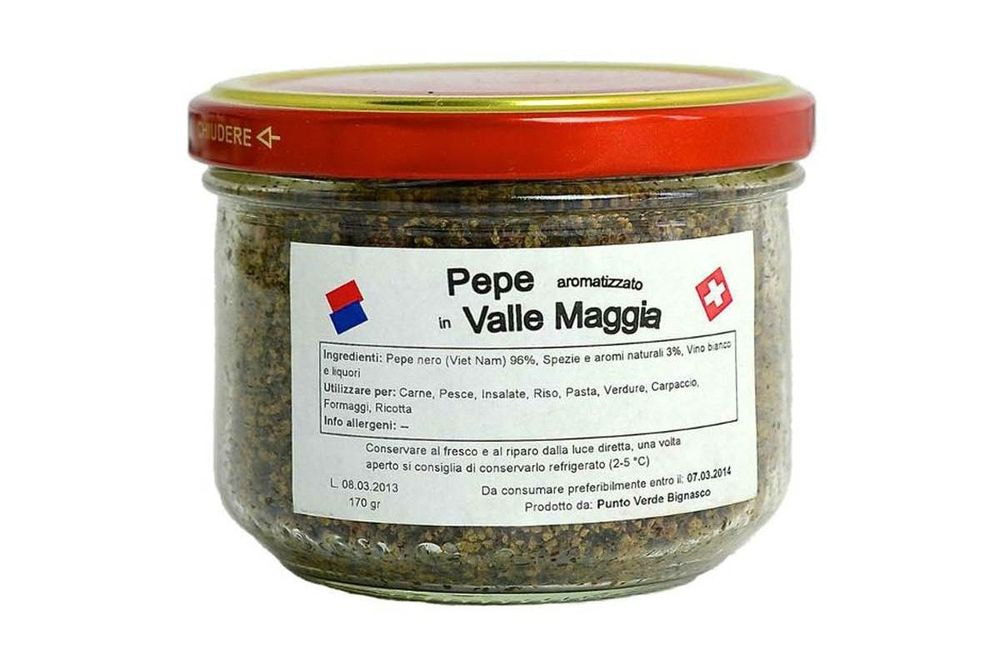 PEPPER  FROM VALLE MAGGIA 170g
