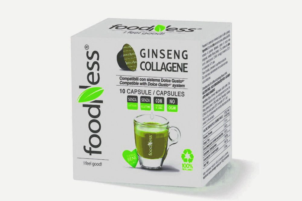 FOODNESS Caffé Ginseng & Collagene in capsule (Dolce Gusto) 50pz