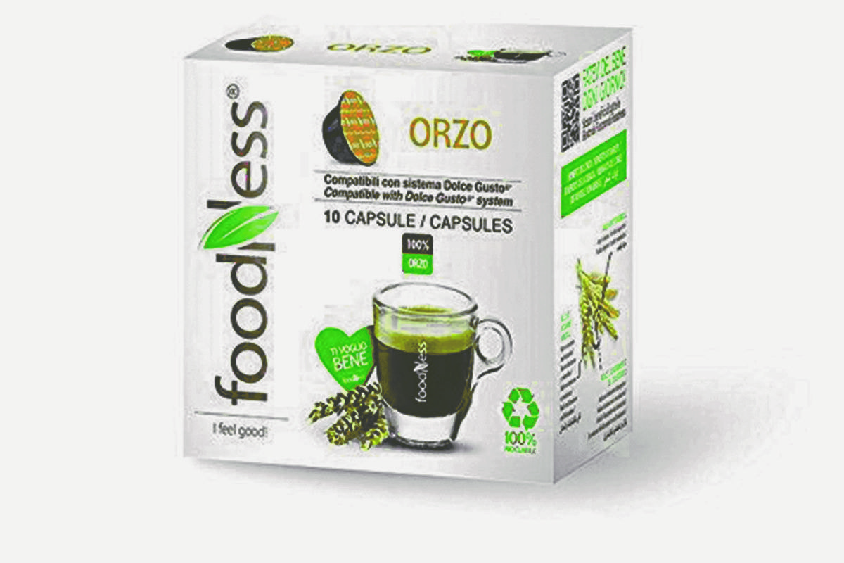 FOODNESS Orzo Biologico in capsule (Dolce Gusto) - 50pz