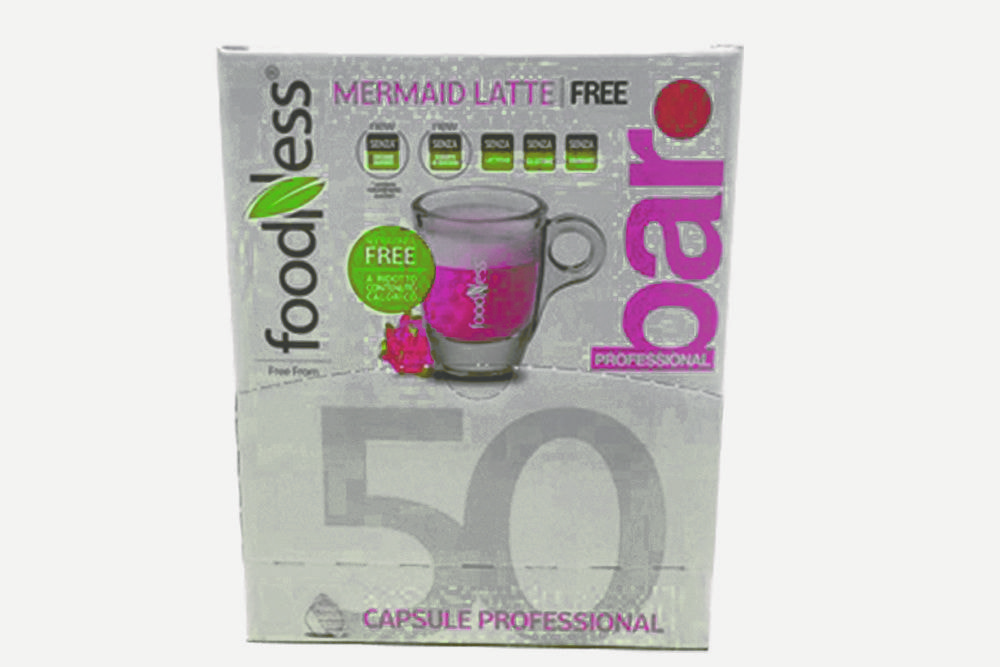 FOODNESS Mermaid latte in capsule (Dolce Gusto) 50pz