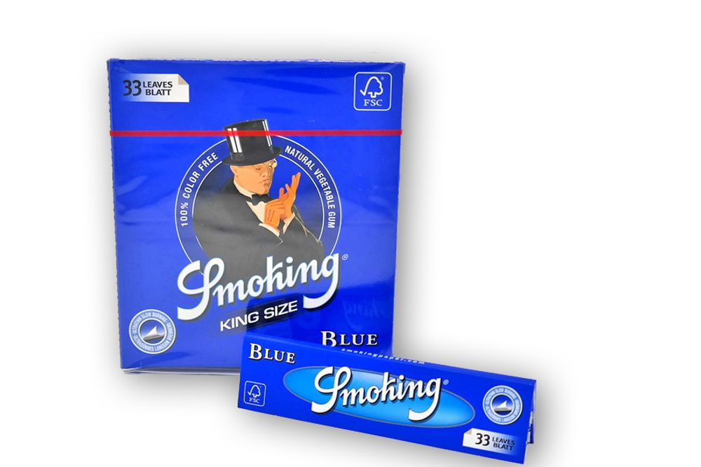 Smoking Blue King Size BOX