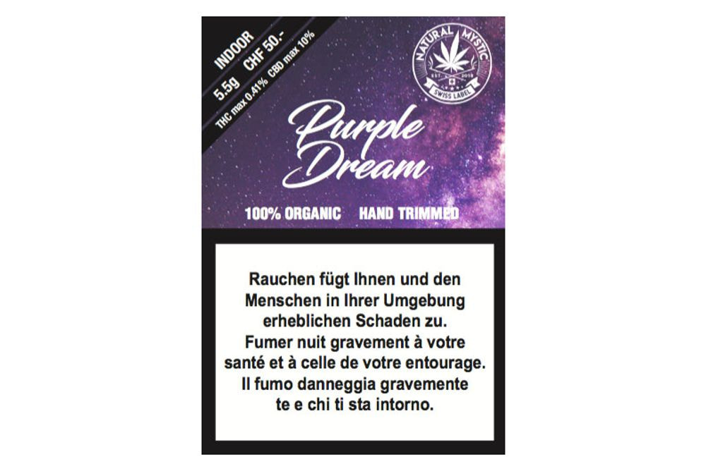 Purple Dream Premium Organic CBD 5.5g INDOOR