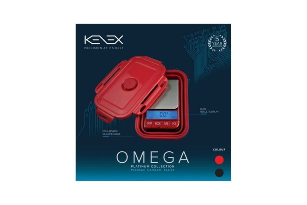 Bilancia Kenex Omega 1000 x 0,1 con recipiente in silicone