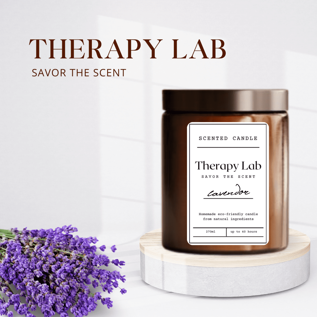 Basic Scented Candle Lavender