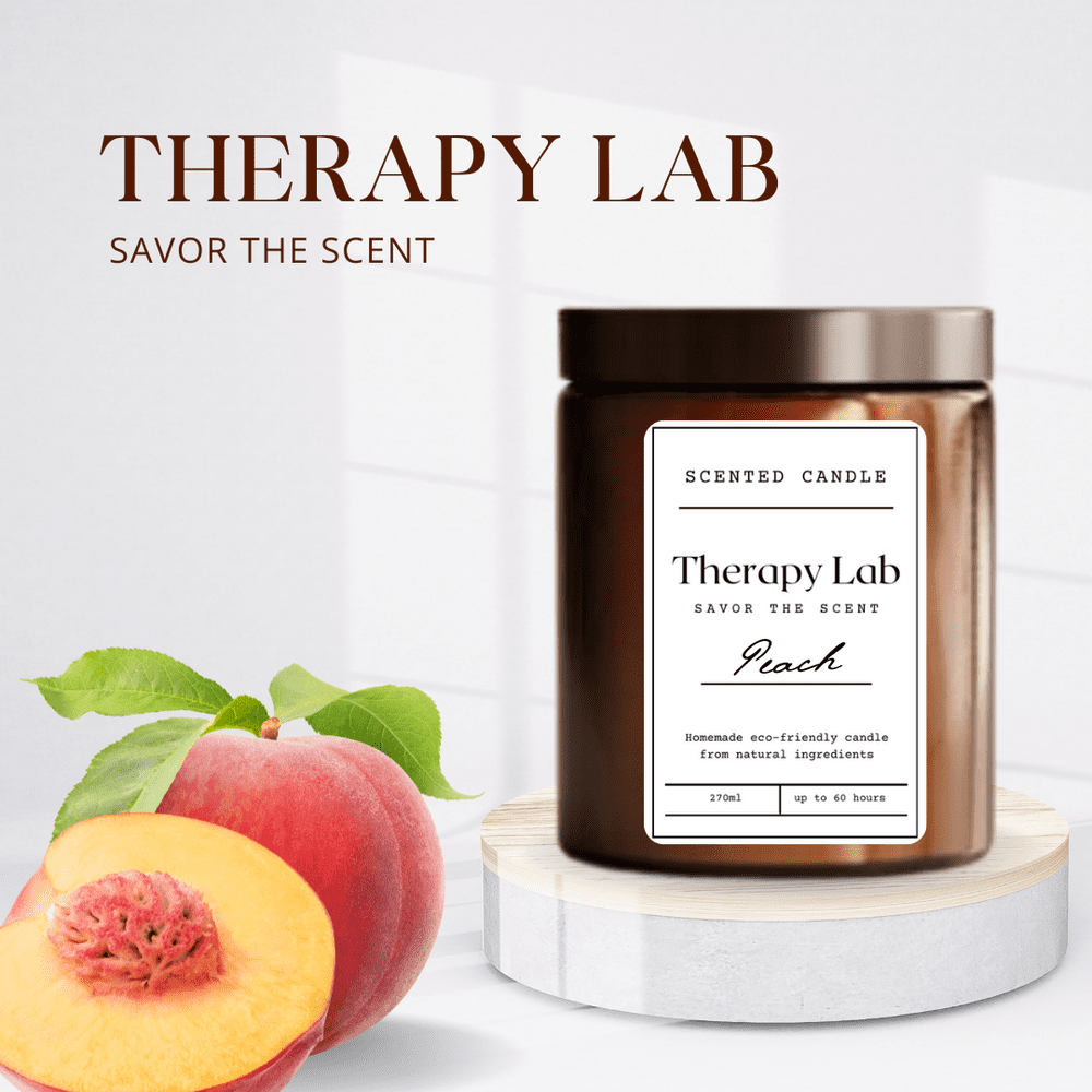   Basic Scented Candle Peach