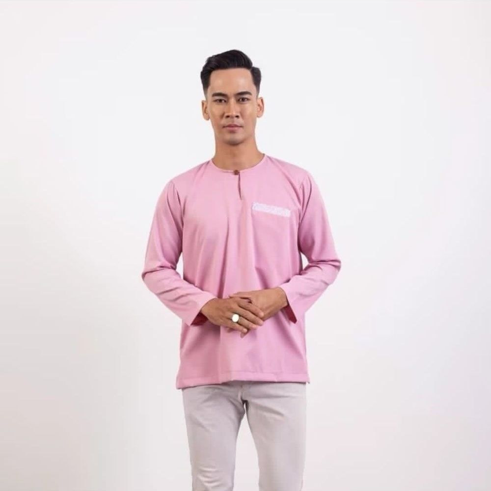 Baju Kurta - Damai (Pink)