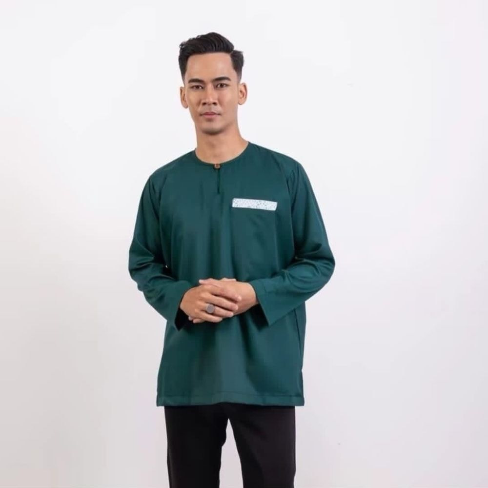 Baju Kurta - Tenang (Emerald Green)