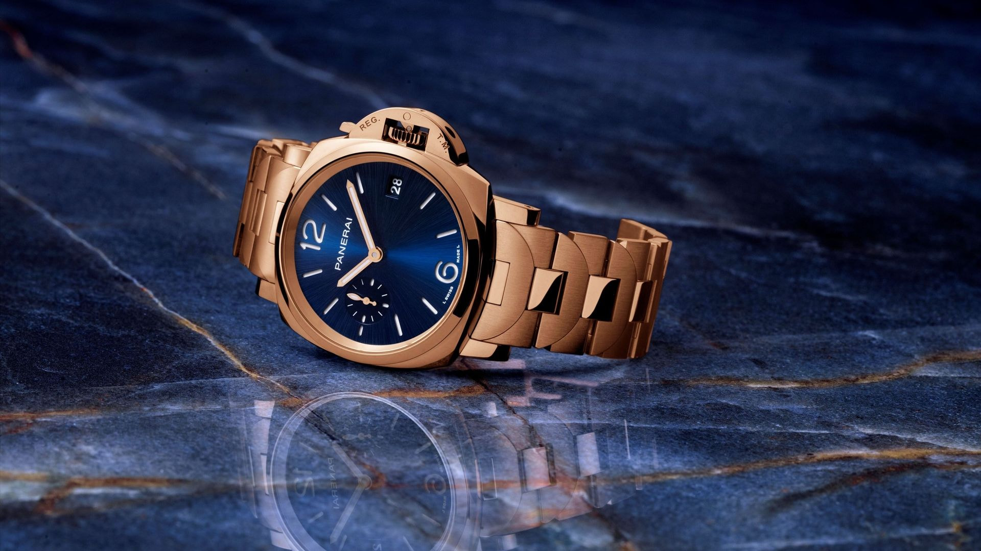 A Luxurious Affair Panerai unveils the Luminor Due TuttoOro