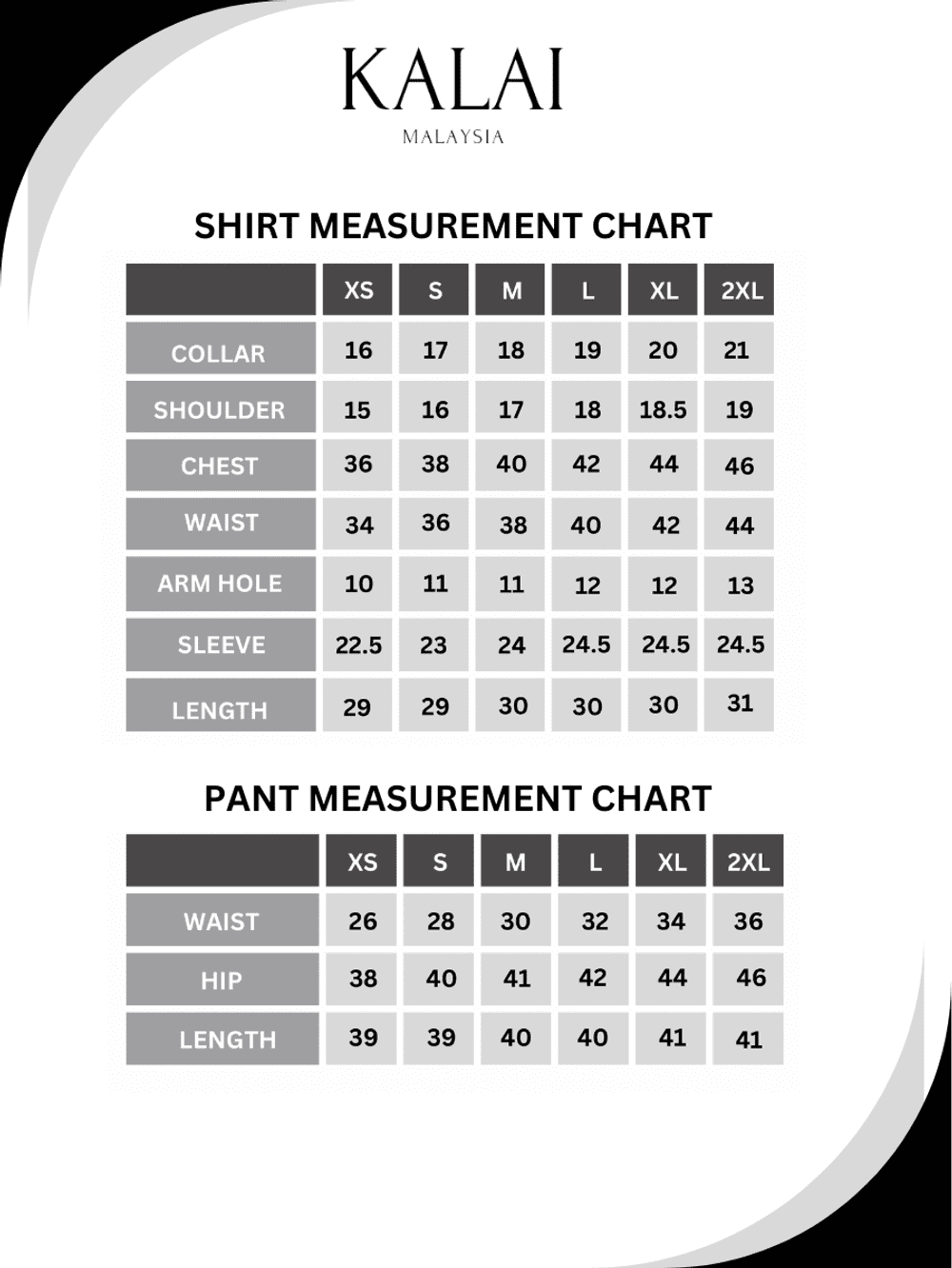 Baju Melayu Moden - Grey