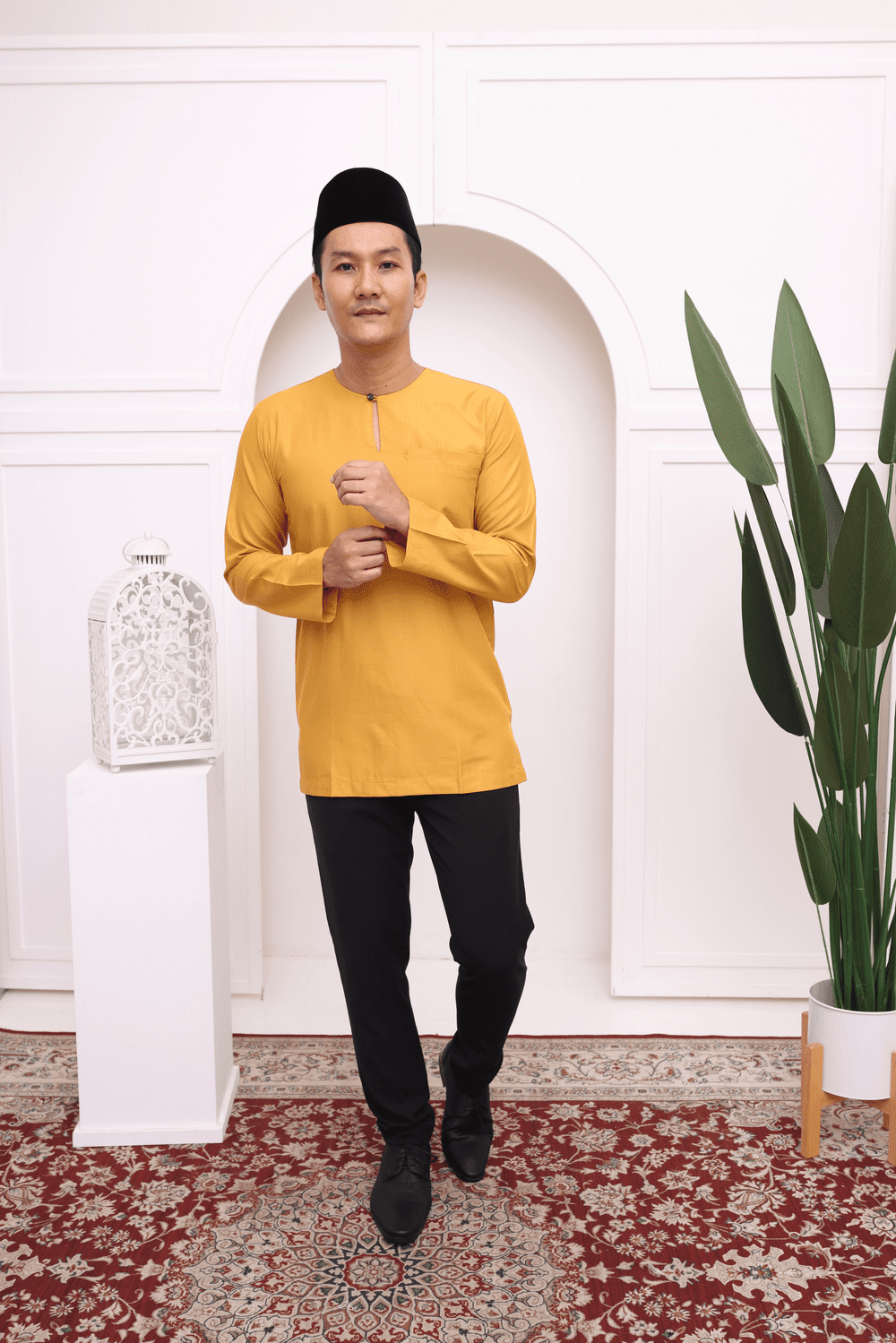 Kurta Klasik- Mustard