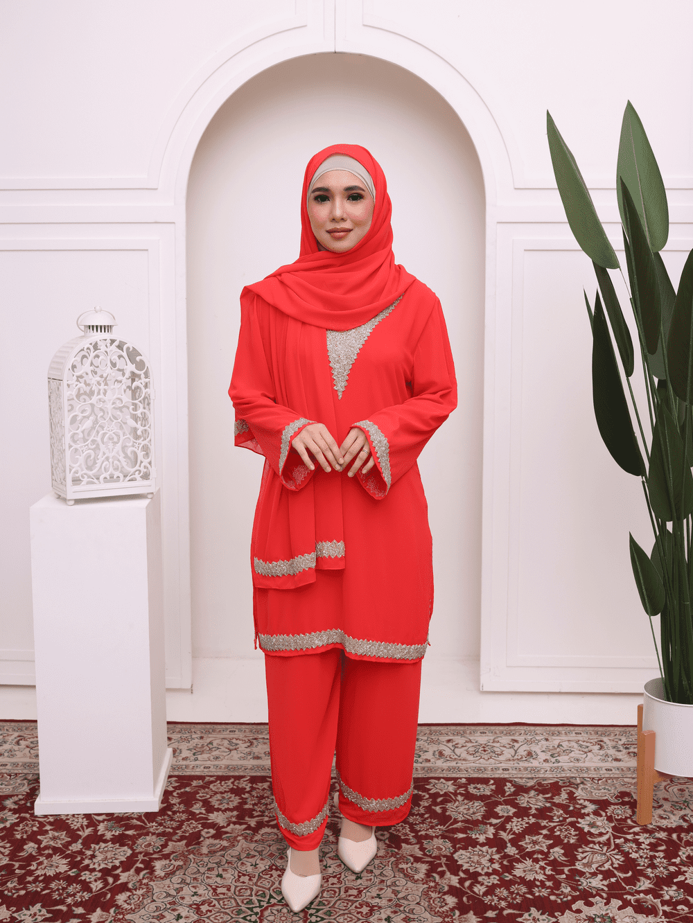 Karisma Suit - Scarlet Red