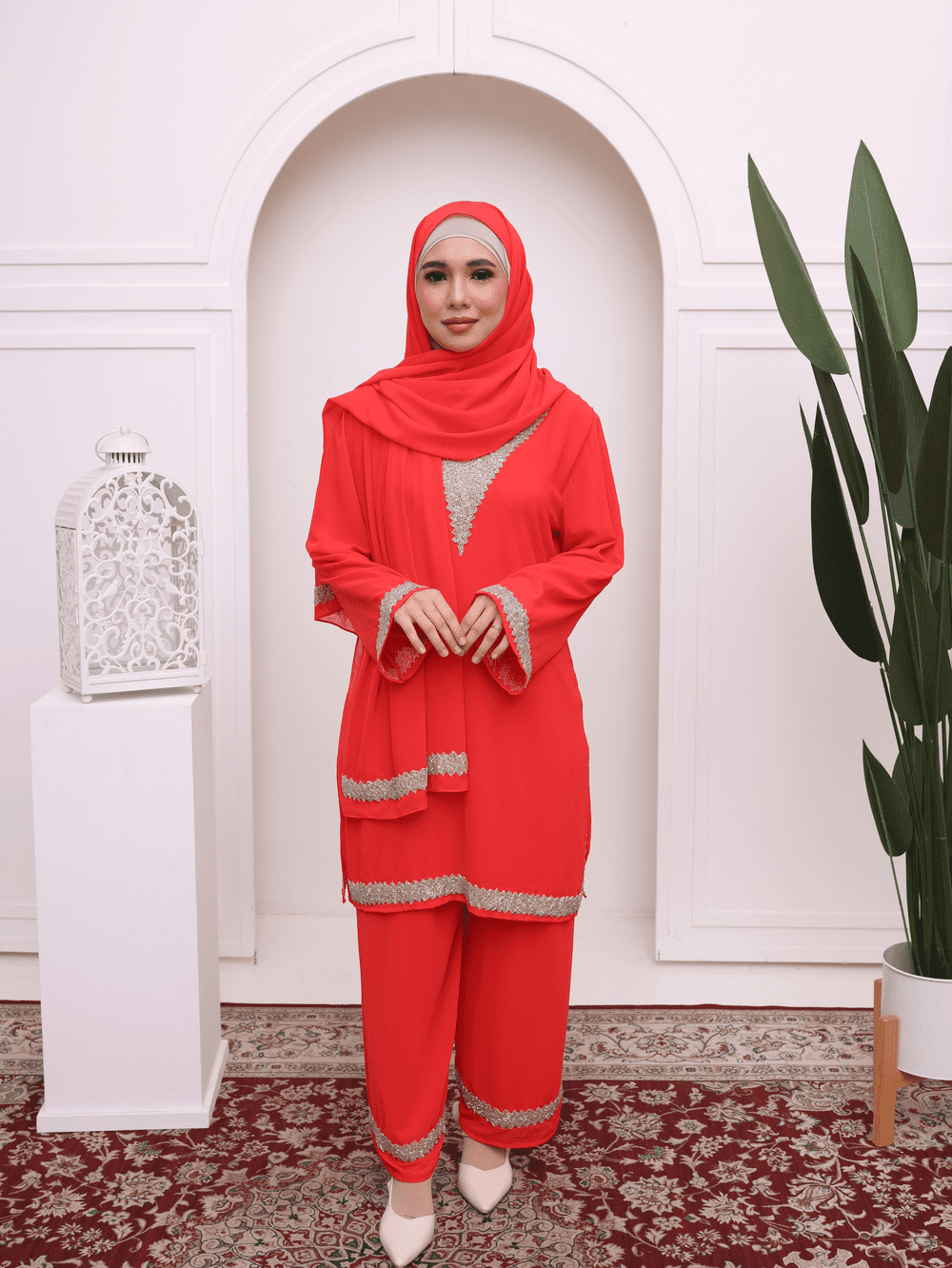 Karisma Suit - Scarlet Red