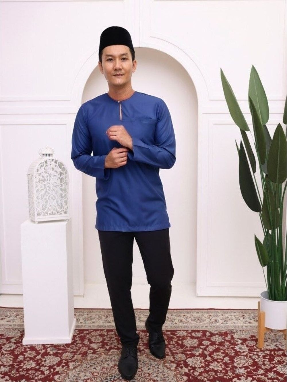 Kurta Klasik- Navy Blue