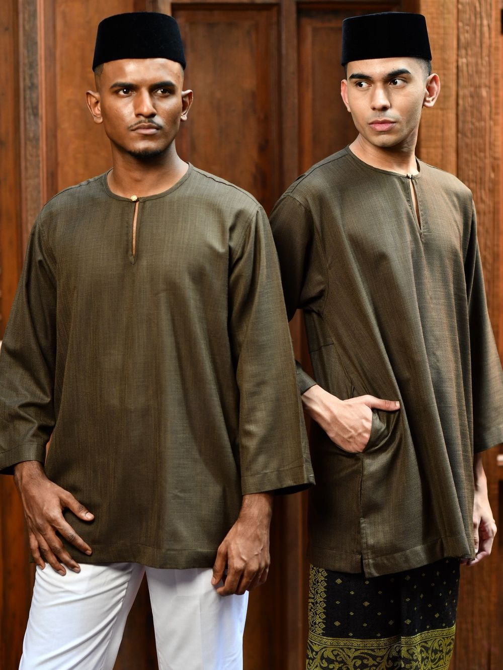 EMIR Kurta in Rich brown
