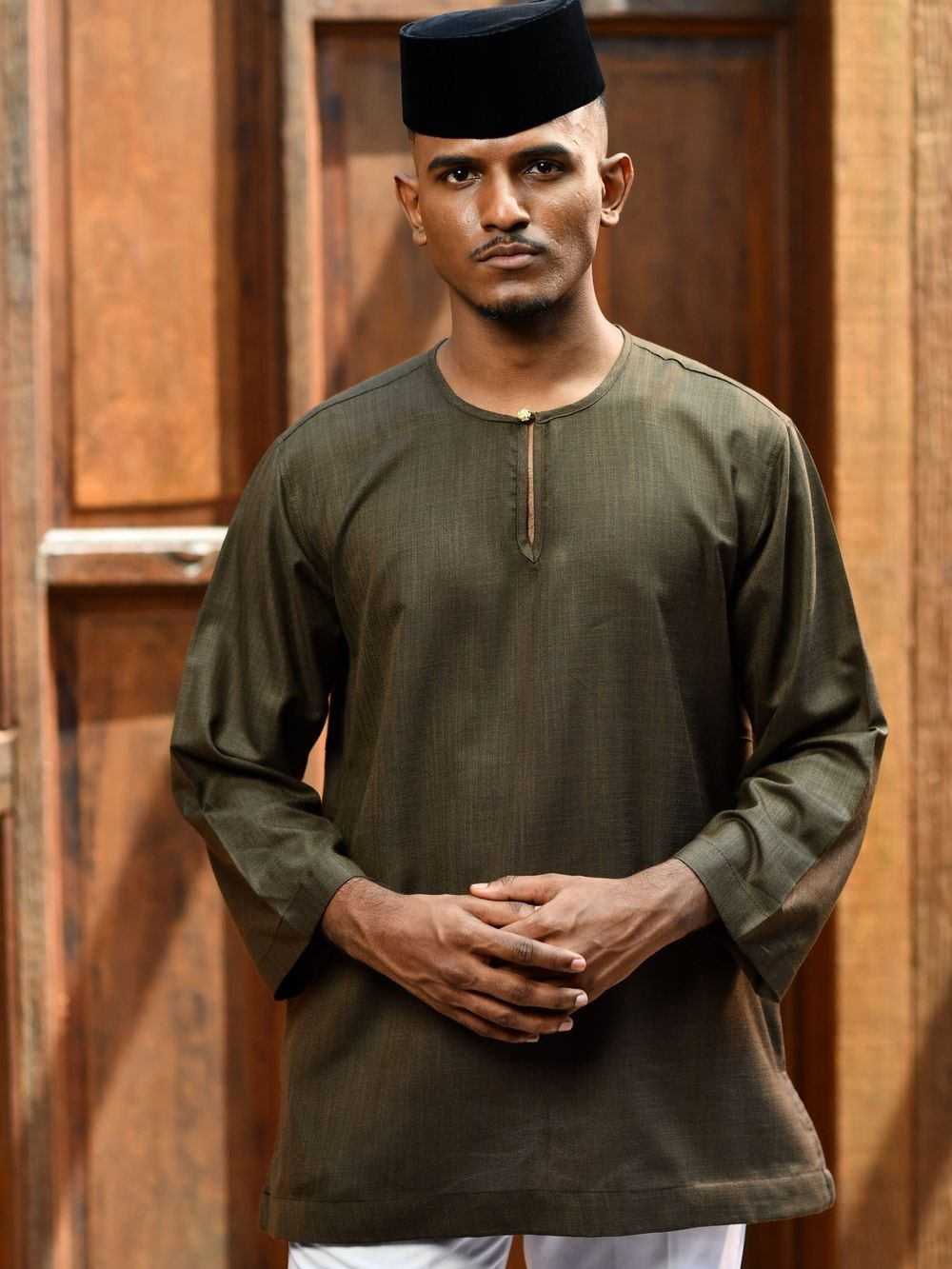 EMIR Kurta in Rich brown