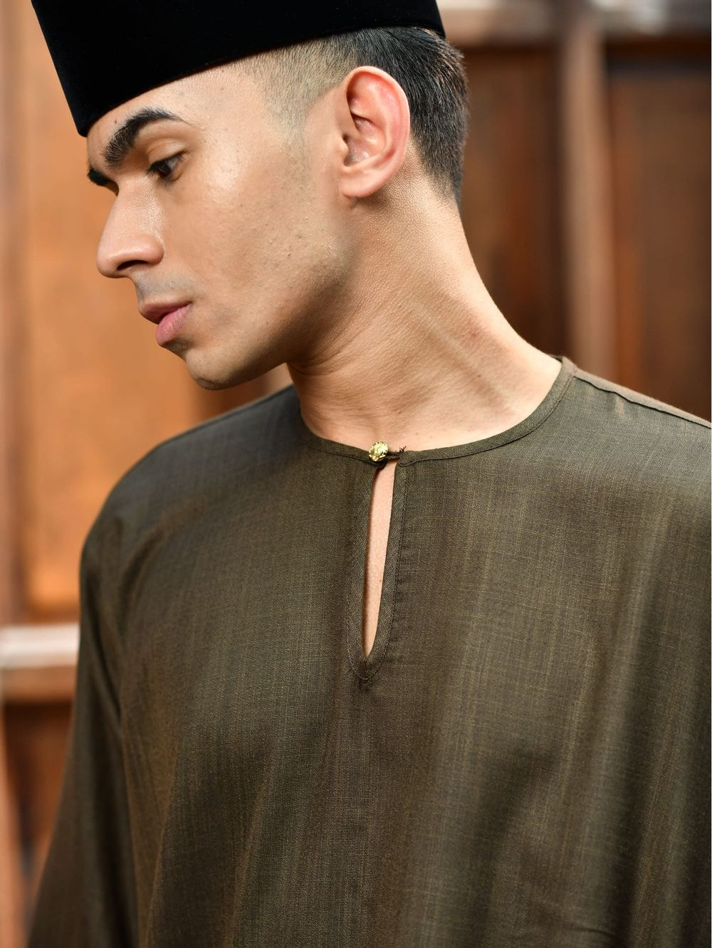 EMIR Kurta in Rich brown