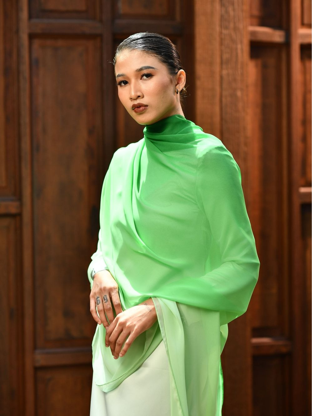 Tita dress in Sage Green