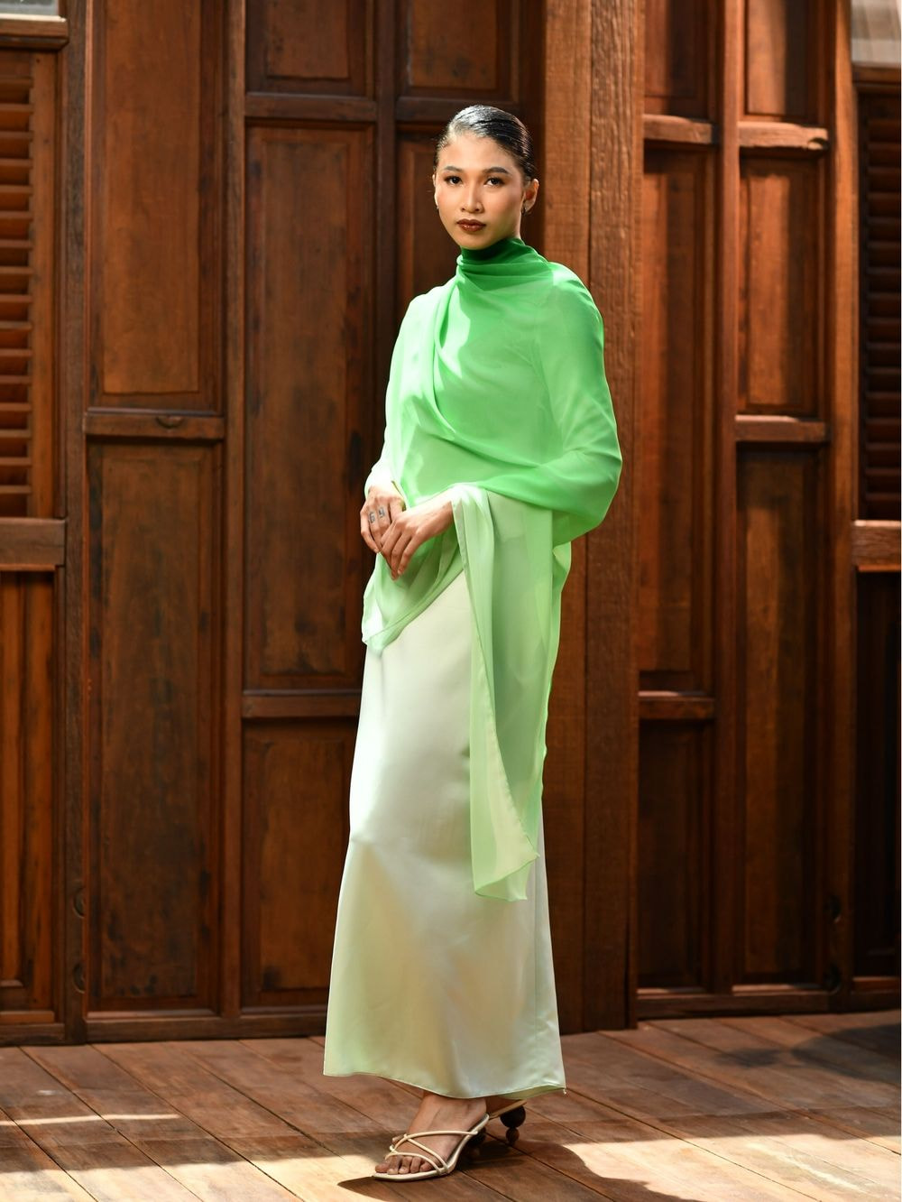 Tita dress in Sage Green