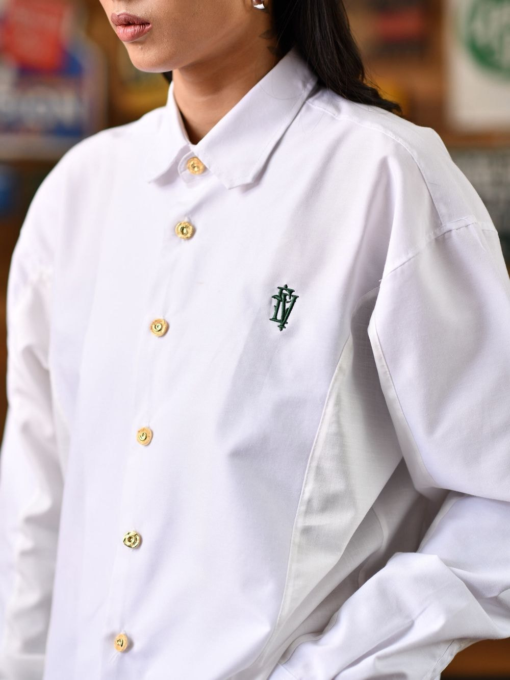 MINIMAL Long Sleeve Shirt – White