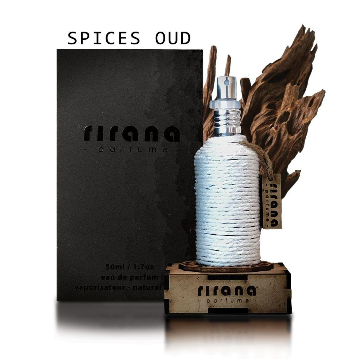 Spices Oud by Rirana Parfume, bottle