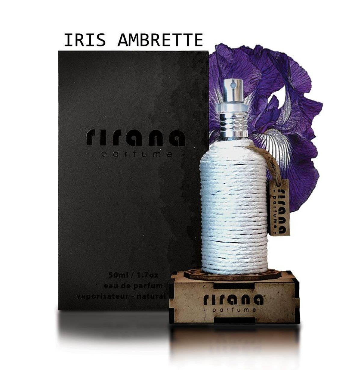 Iris Ambrette by Rirana Parfume, bottle