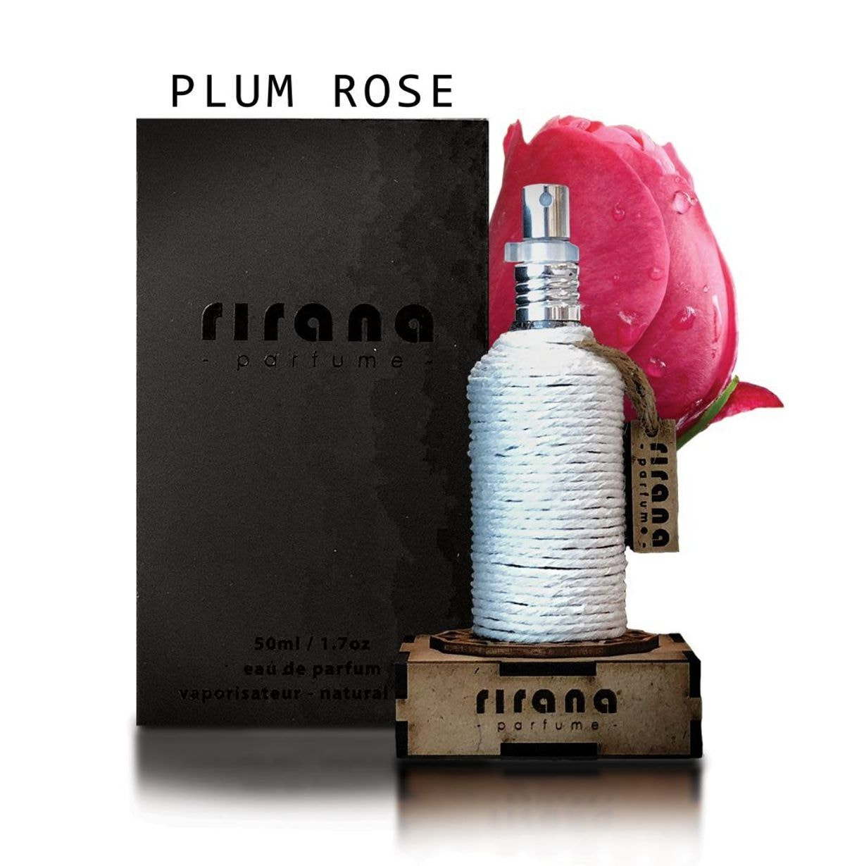 Plum Rose by Rirana Parfume, bottle