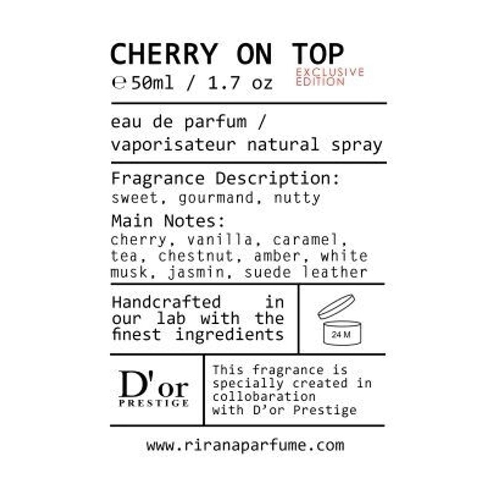 [Exclusive Edition] CHERRY ON TOP 50ML