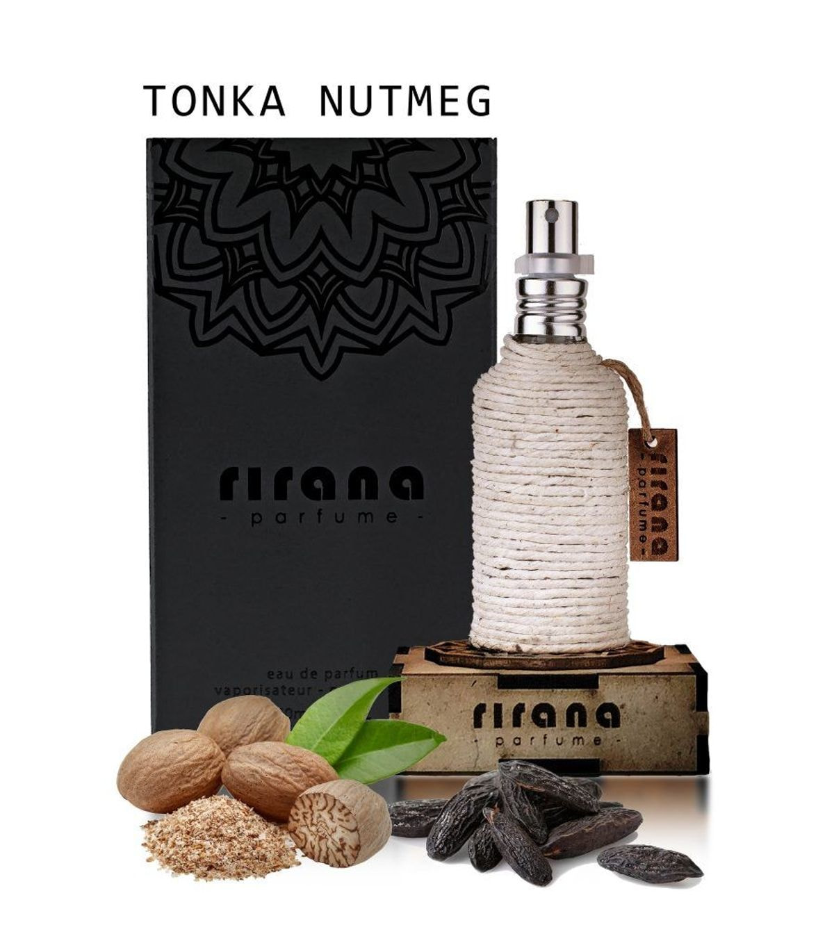 Tonka Nutmeg by Rirana Parfume, bottle