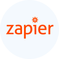 Integrate with 2500+ apps with zapier