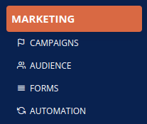 Marketing menu