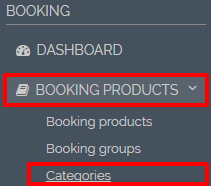 products categories