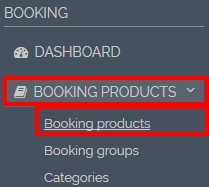 booking products